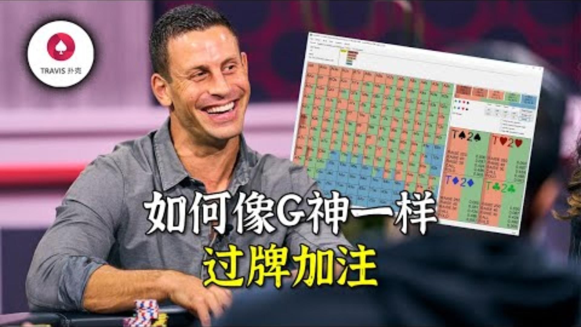 如何像G神一樣過牌加註 關於過牌加註你所需要知道的一切 GTO手牌分析