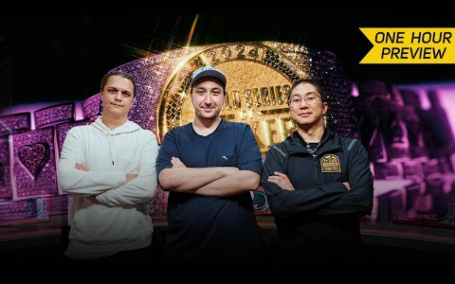 【2024WSOP 主赛事】最后三人