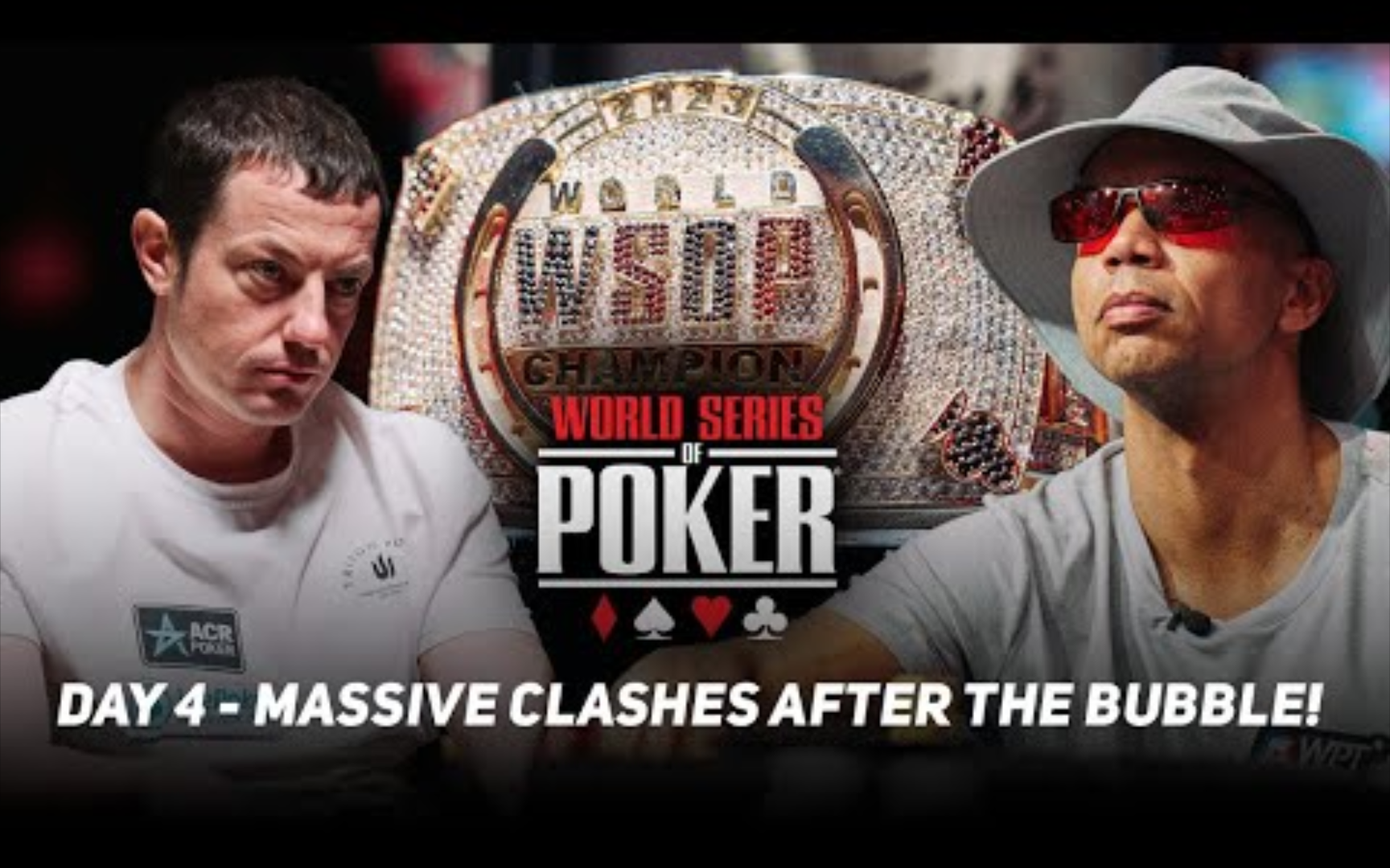【2024WSOP 主赛事】Day4进圈后的精彩手牌