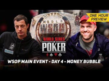 【2024WSOP 主赛事】Day4 毒王能撑过泡沫期吗