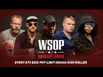 【2024WSOP 25K奥马哈豪客赛】国人王阳闯入决赛桌