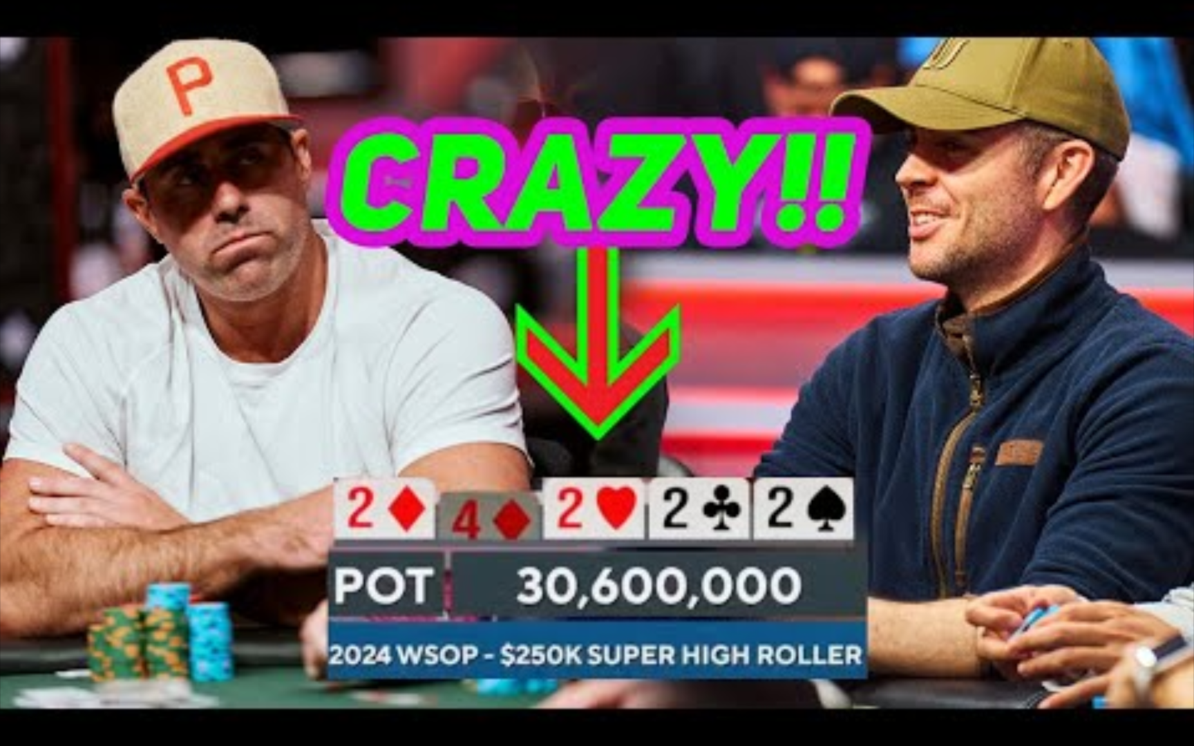 【2024WSOP 250K豪客赛】残酷的手牌