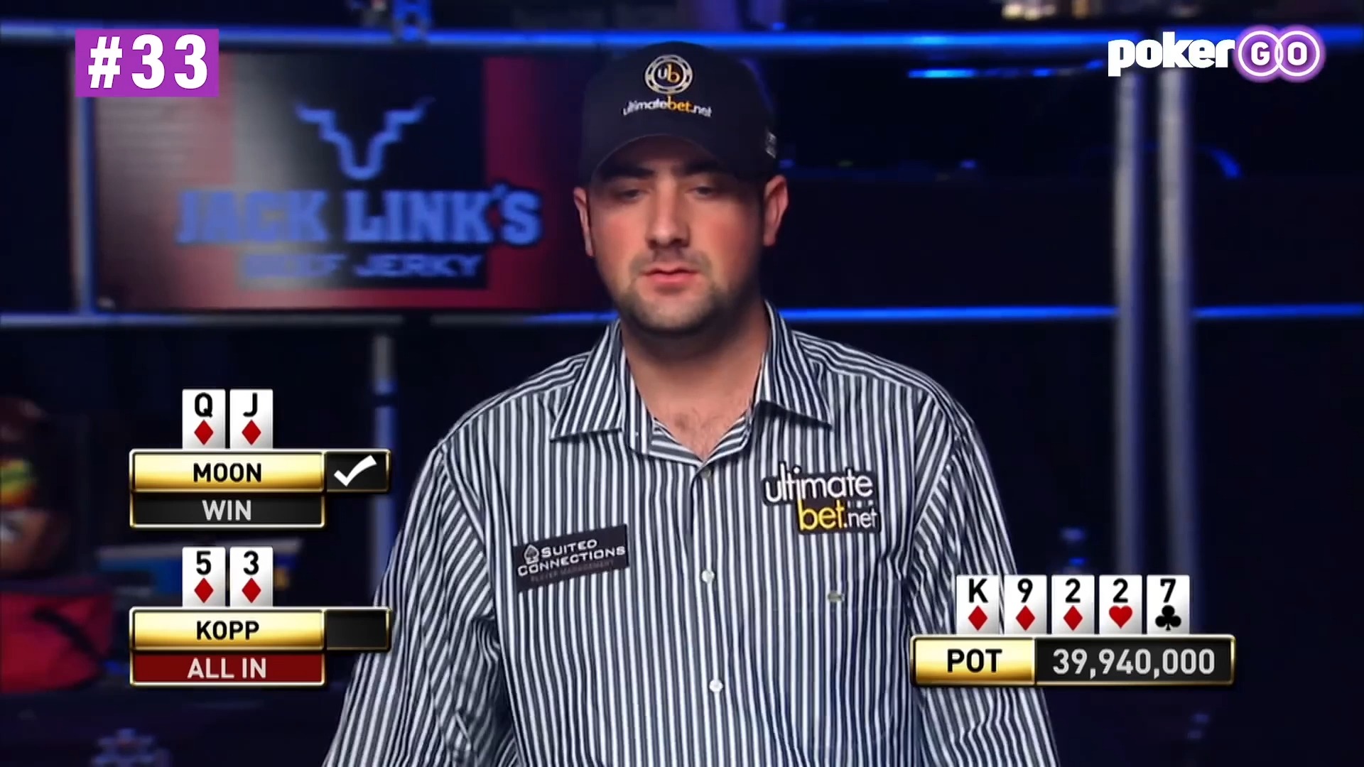【德扑解说】wsop精彩手牌#40 - #31手