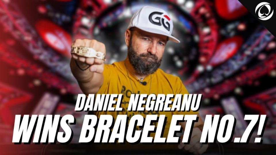 Daniel Negreanu 赢得第七条金手链
