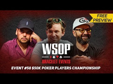【2024WSOP 50000冠军赛】决赛桌1小时预览