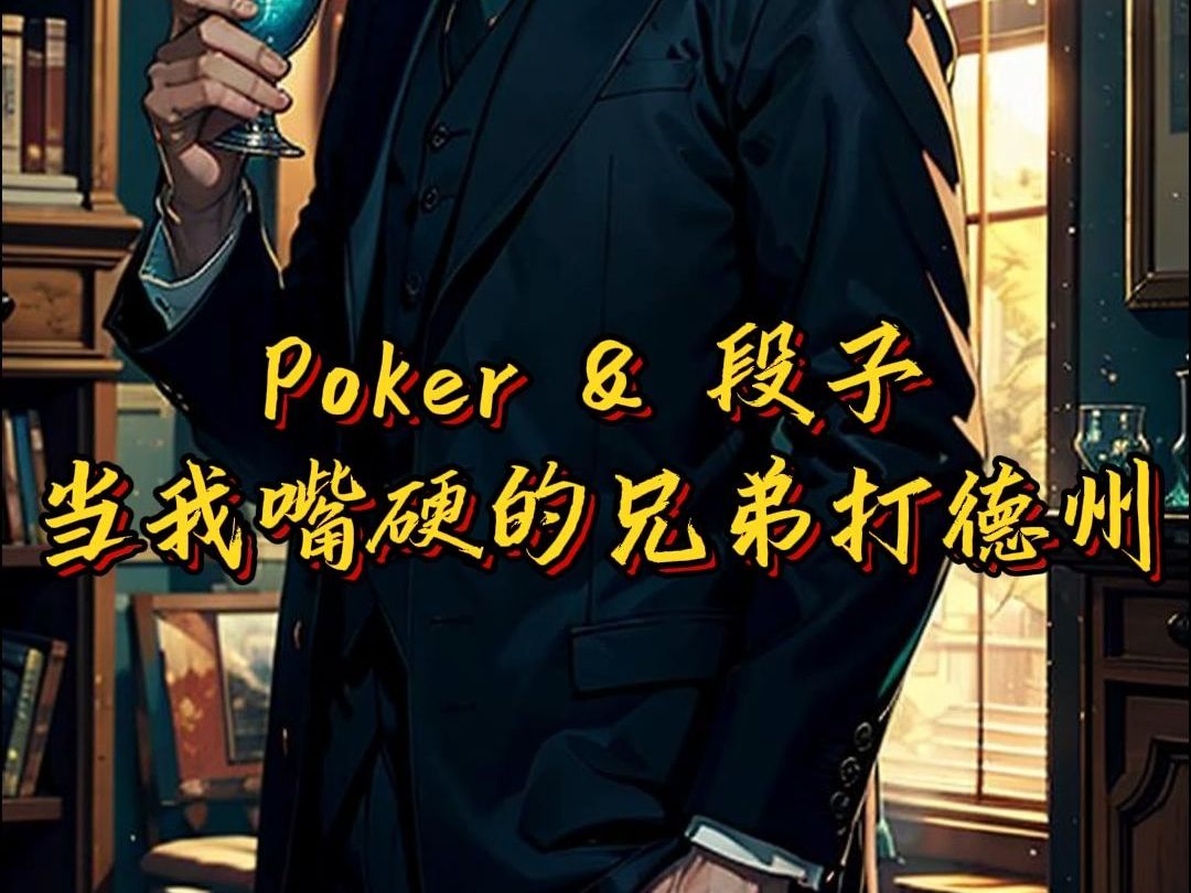 当我拿嘴硬的兄弟打德州时