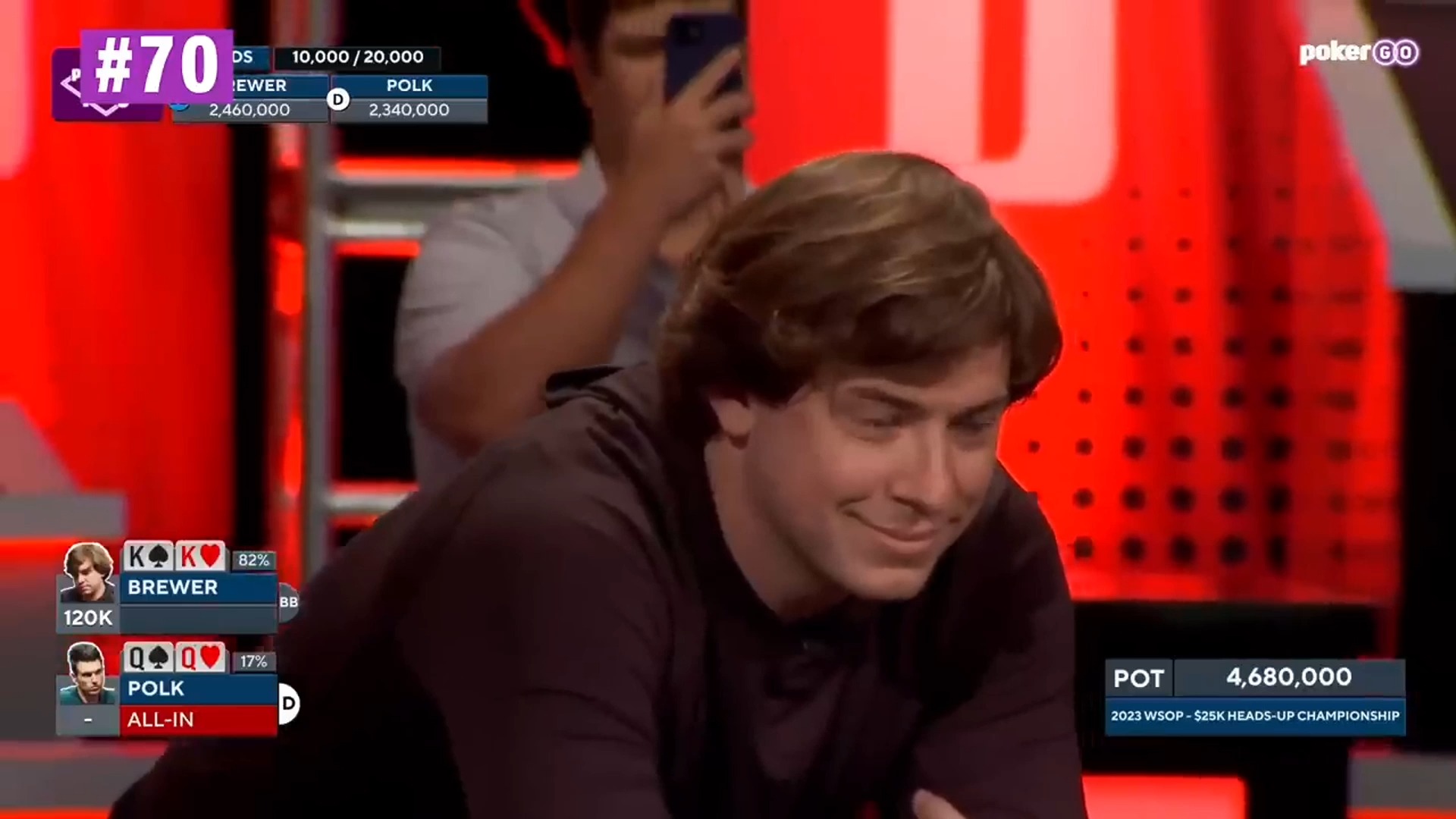 【德扑解说】wsop精彩手牌#70 - #61手