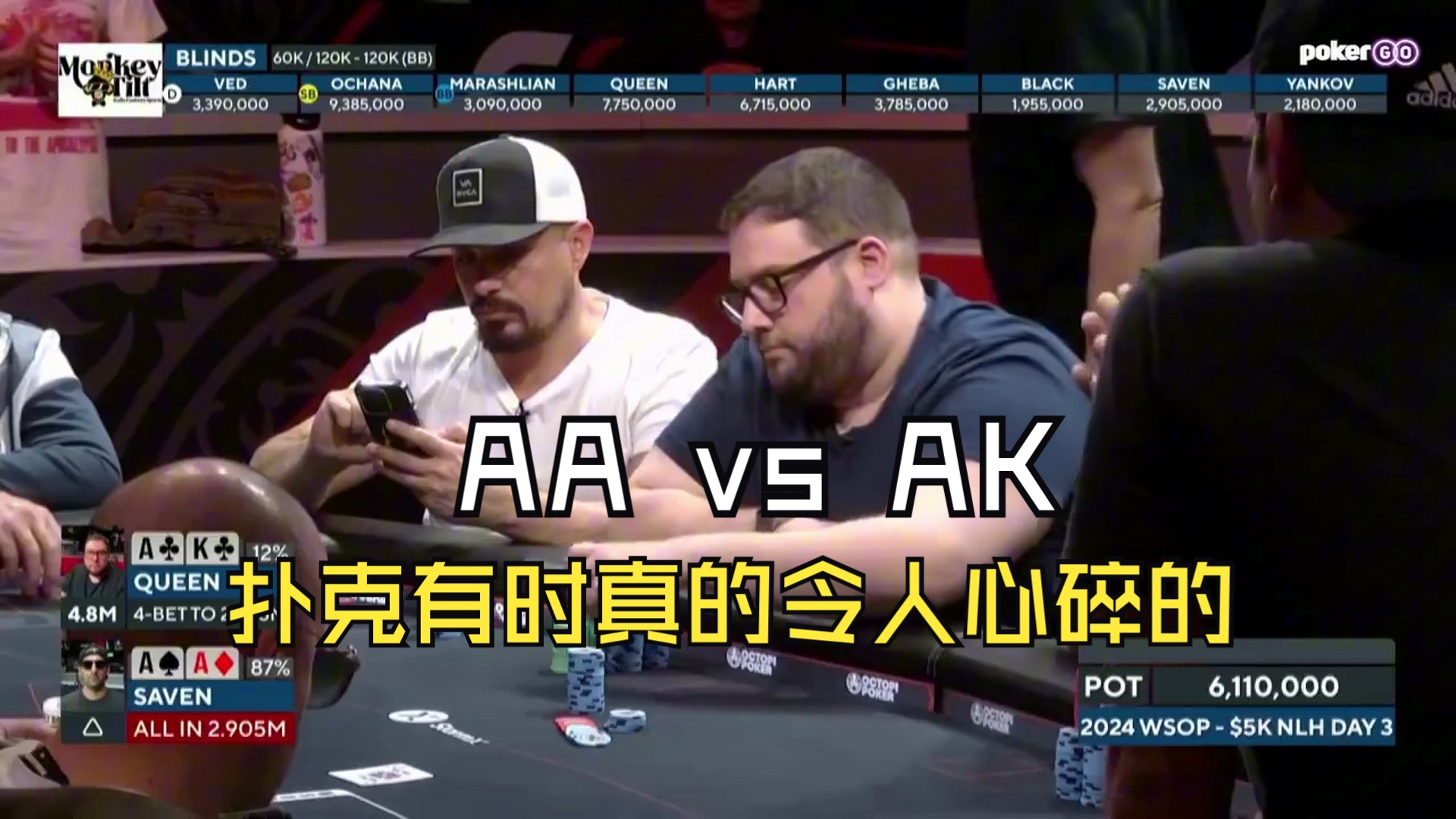 #2024WSOP 扑克有时真的令人心碎的...还没在Las Vegas要前往今年的WSOP的朋友们，先做一些心里准备吧