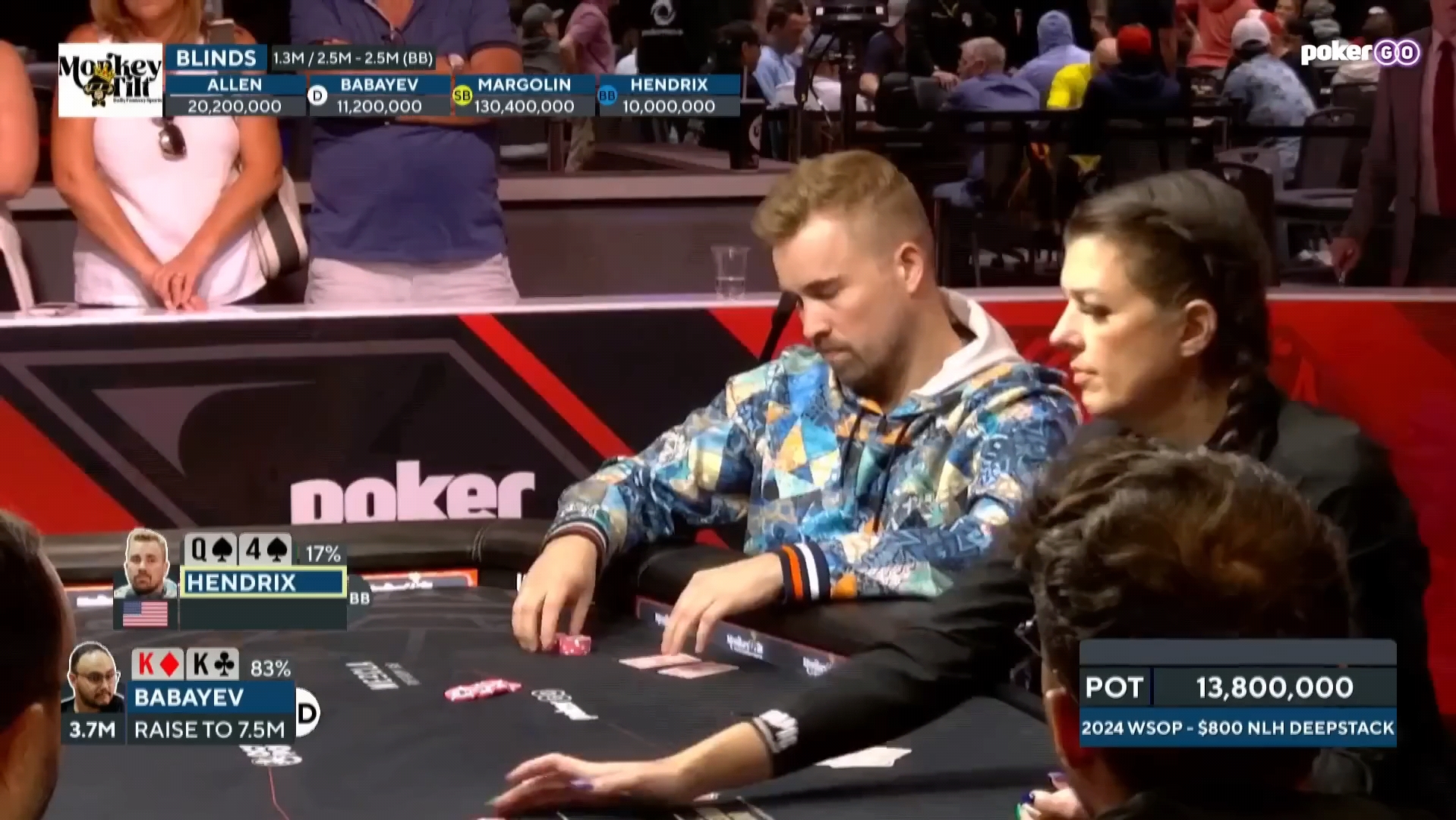 【2024WSOP 800深筹】谁能把800变成342551 决赛桌集锦