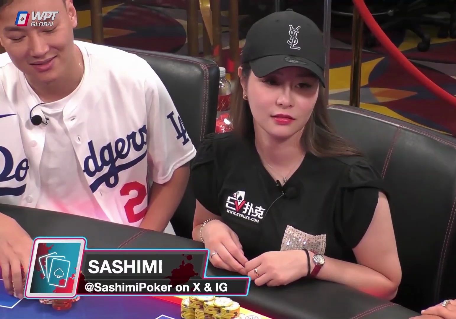 【大鹏德州扑克】日本美女牌手SASHIMI！疯狂ALLIN！