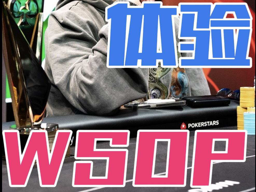 [WSOP VLOG] 沉浸式体验WSOP运动员崩溃瞬间｜德扑锦标赛｜Poker Vlog