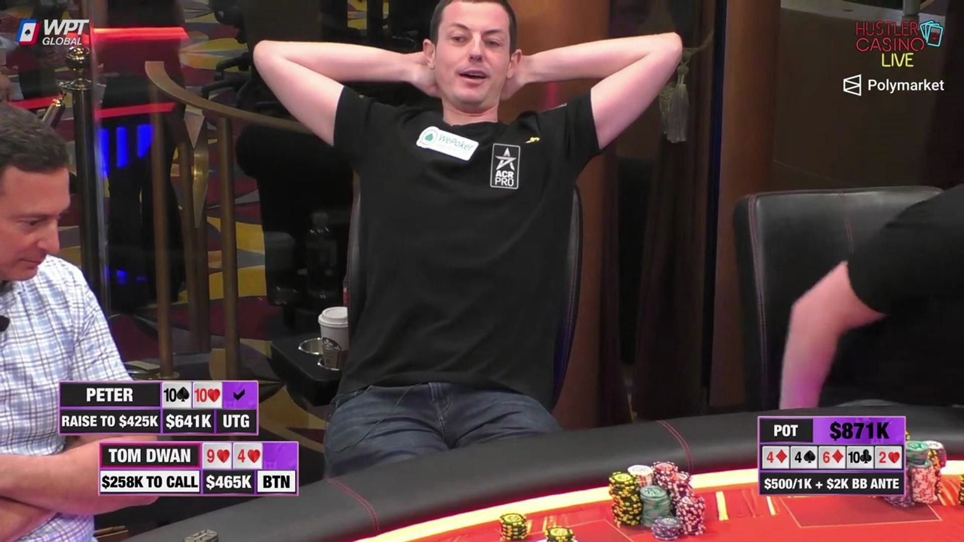 中国BOSS是DWAN哥永远的痛：HCL百万美金现金桌 5.28 part1. TOM DWAN，PETER，DAN，小黄帽