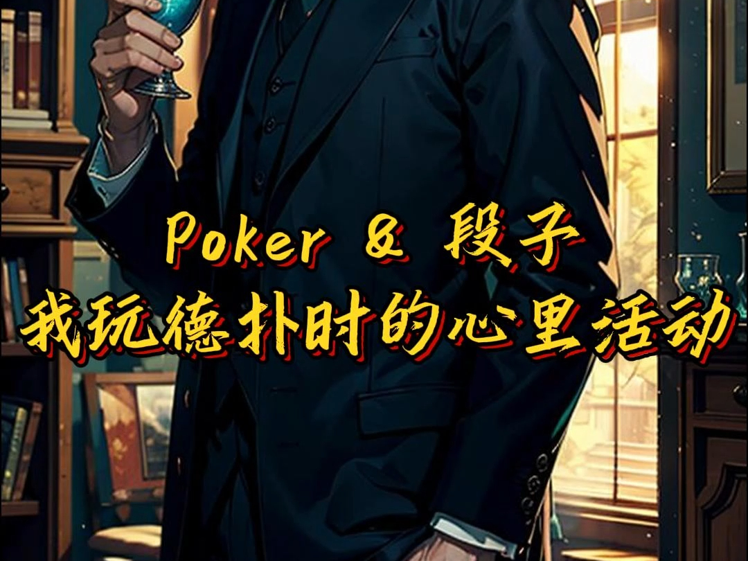 当我玩德扑时的心里活动