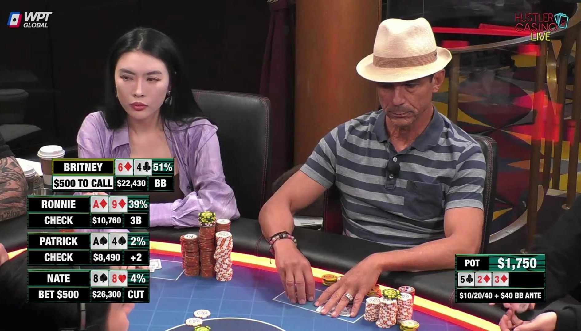 凹硬姐吊打全桌：hustler casino live 5.15号的休闲娱乐局