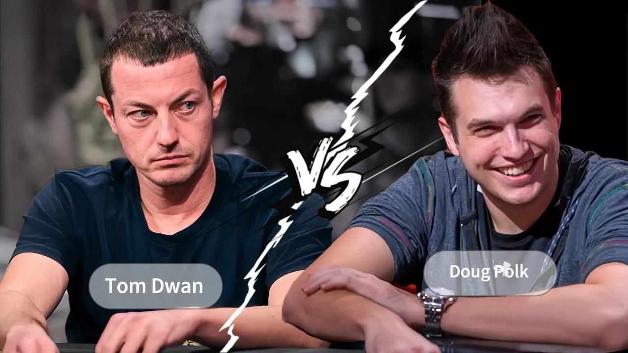 Doug征战毒王Dwan！毒王为何拿着葫芦还要思考半天？！！