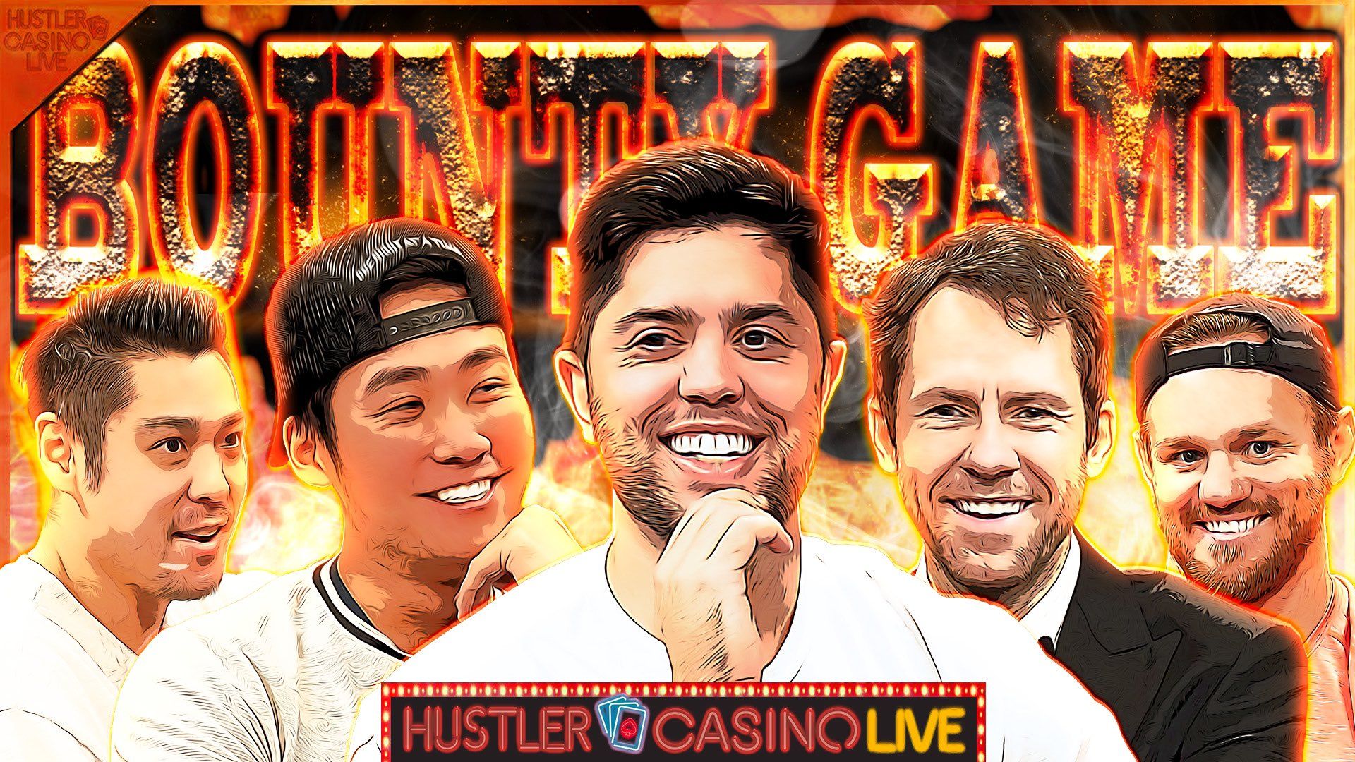 【Hustler 高额扑克】Rampage, Jungleman, Action Dan, Mariano & Lex O