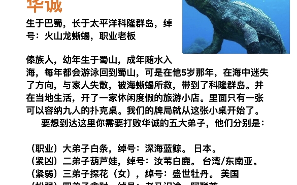 人物介绍华诚