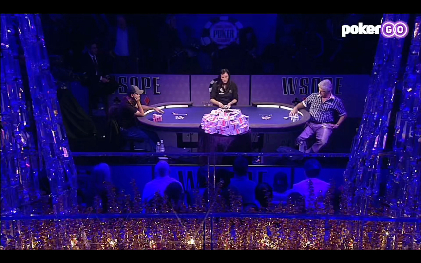 WSOP冠军🏆 真的戏剧化 彩虹变成灰色的也只需要一句话