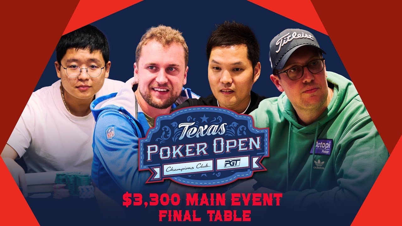 Texas Poker Open 主赛事决赛桌 Lin Ren夺冠 2024.04.30