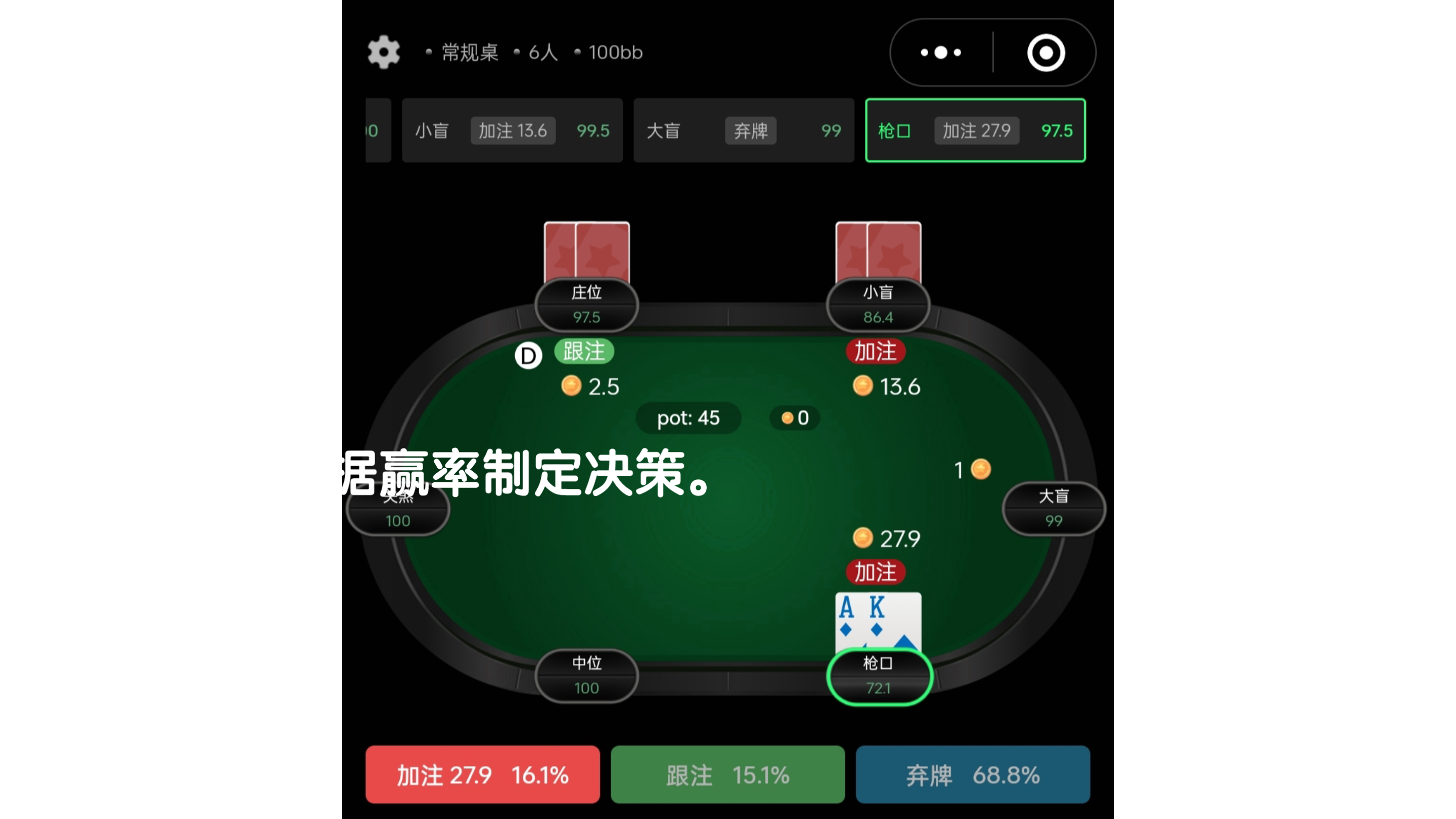 无限注德州策略
