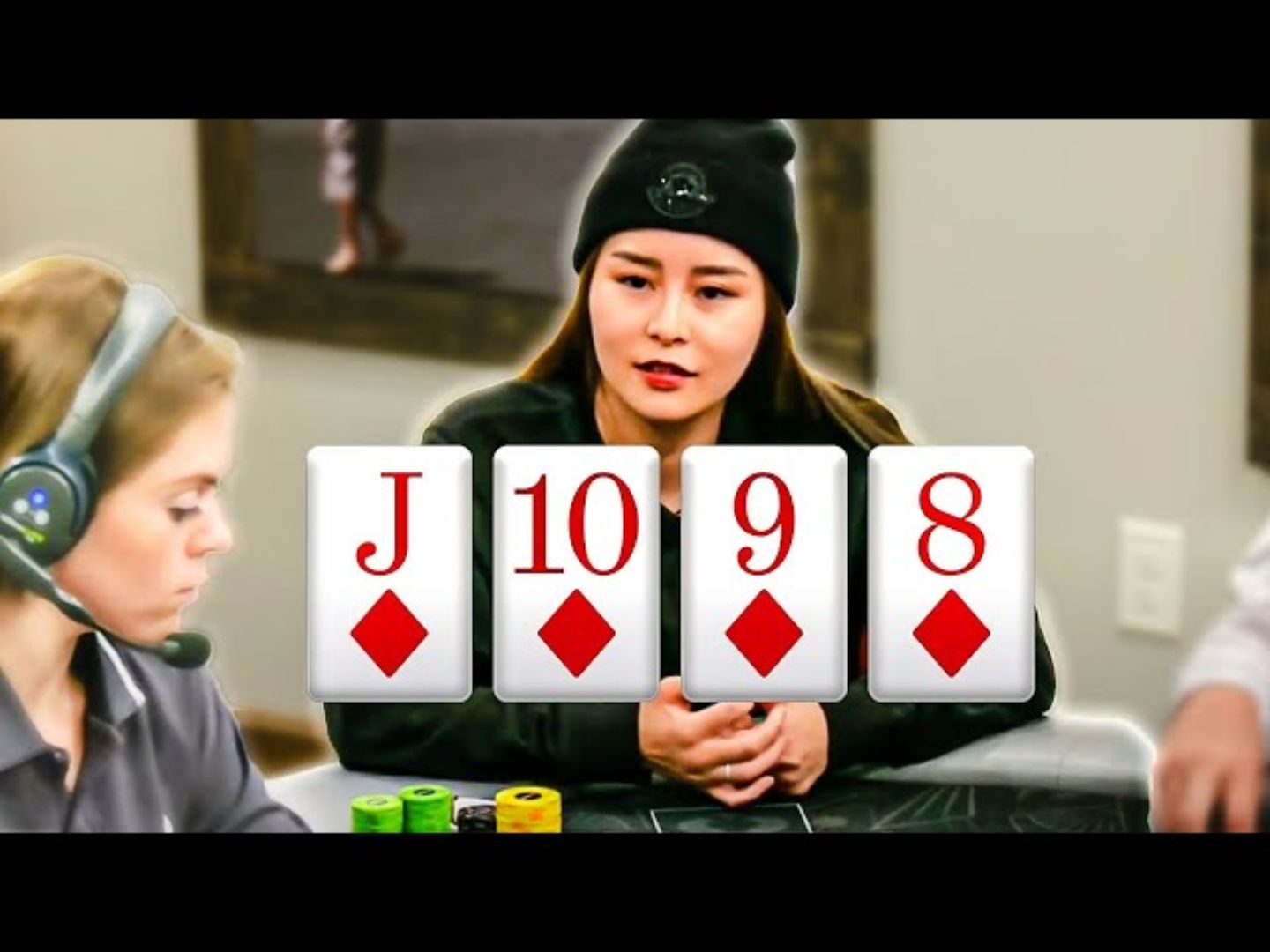 Sashimi又来了！漂亮姐姐 枪枪到肉！《poker at the lodge》
