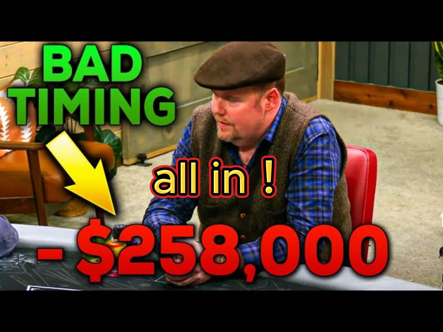 特斯拉 偷鸡all in 12万刀 撞钢板！ $100/200+200《poker at the lodge》