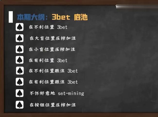 【大师进阶全套】 3bet底池 16