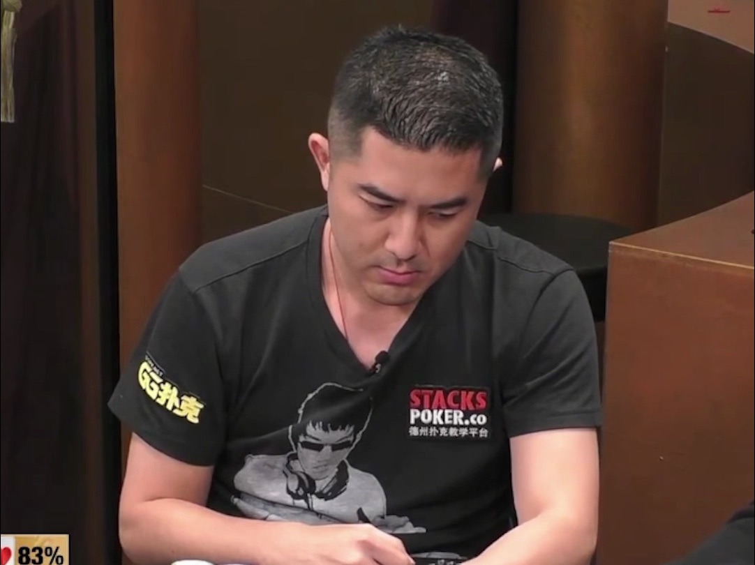 Perflop直接打到6B？翻牌前就直接赢下6万底池！