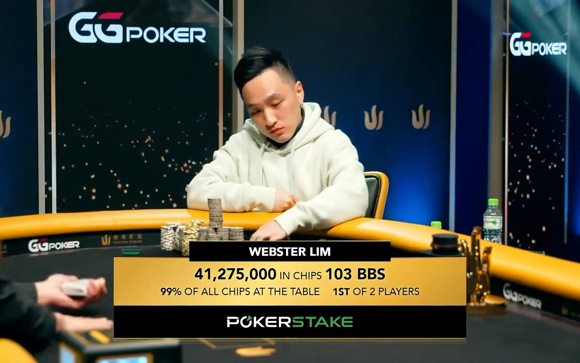 GG poker 传奇扑克第一个冠军选手诞生 马来西亚大神Lim的精彩表现