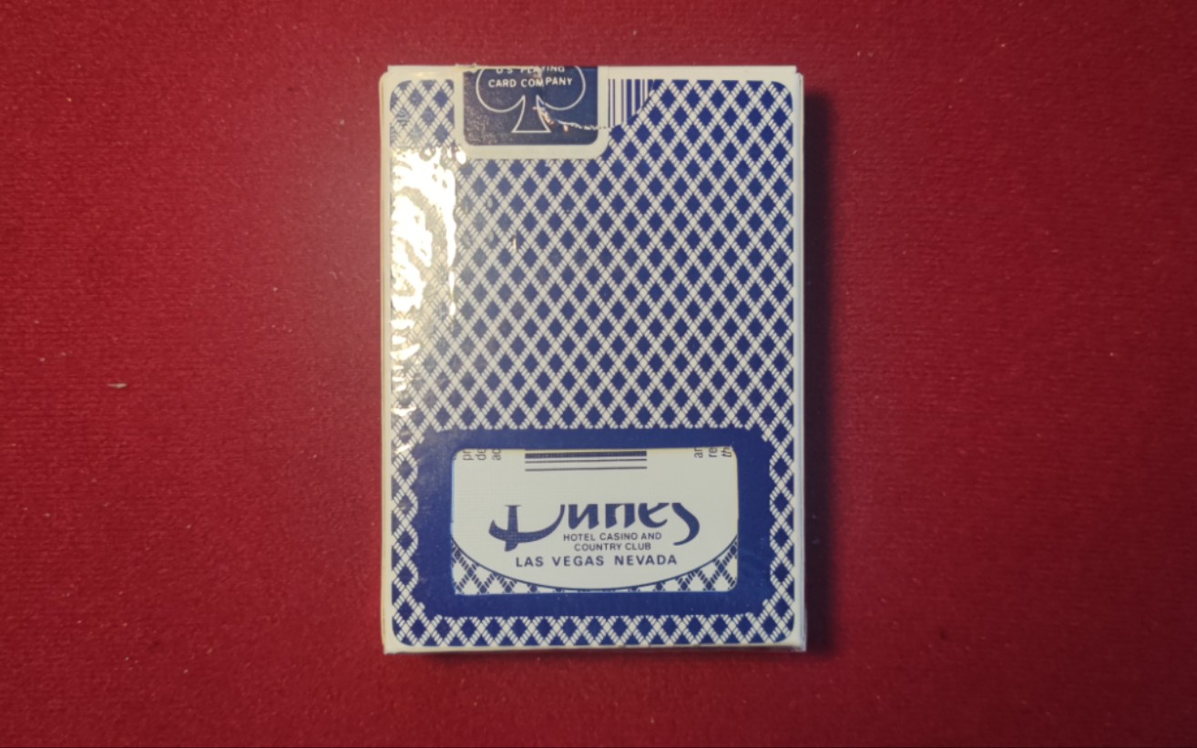 [纸牌开箱]反色bee牌背dunes扑克