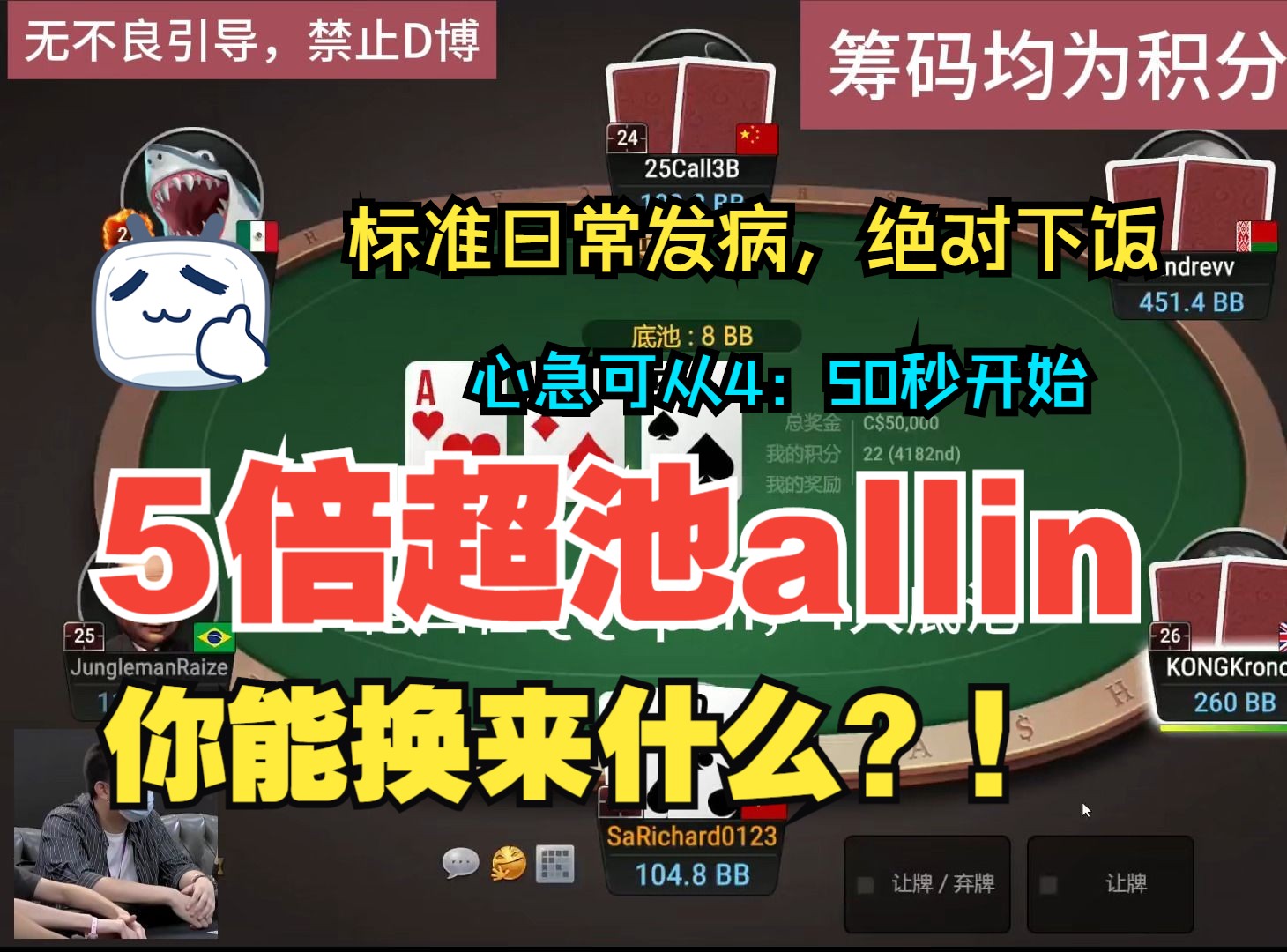 始于QQ，终于QQ，5倍超池allin能得到什么