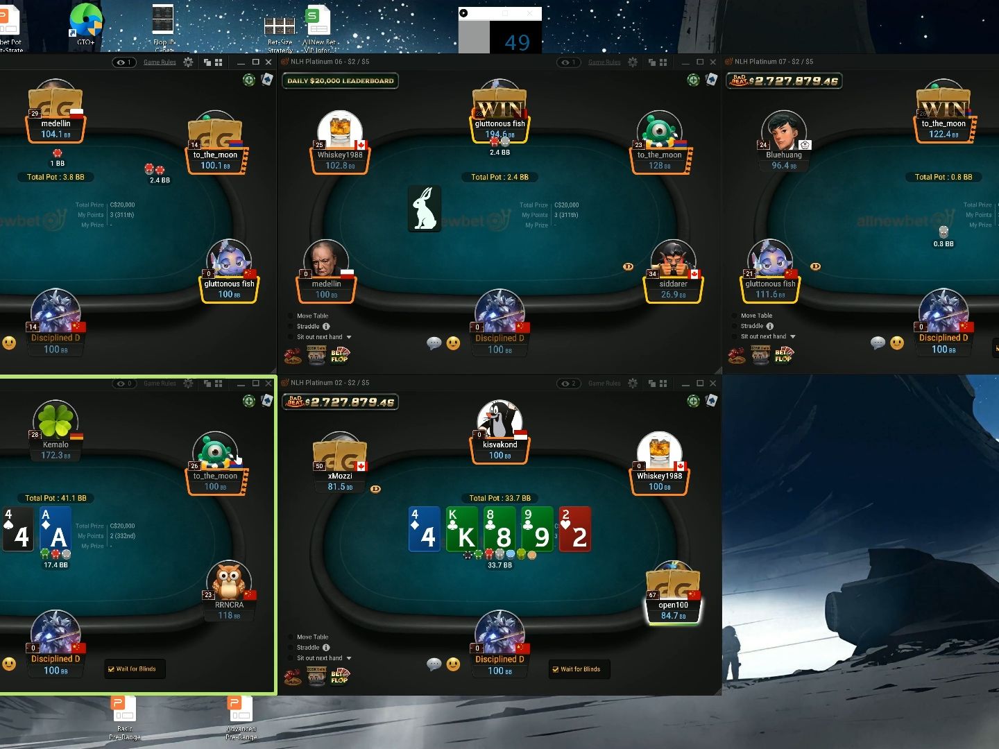 德州GG Poker NL500 Live Session 【原来我也能中牌1】