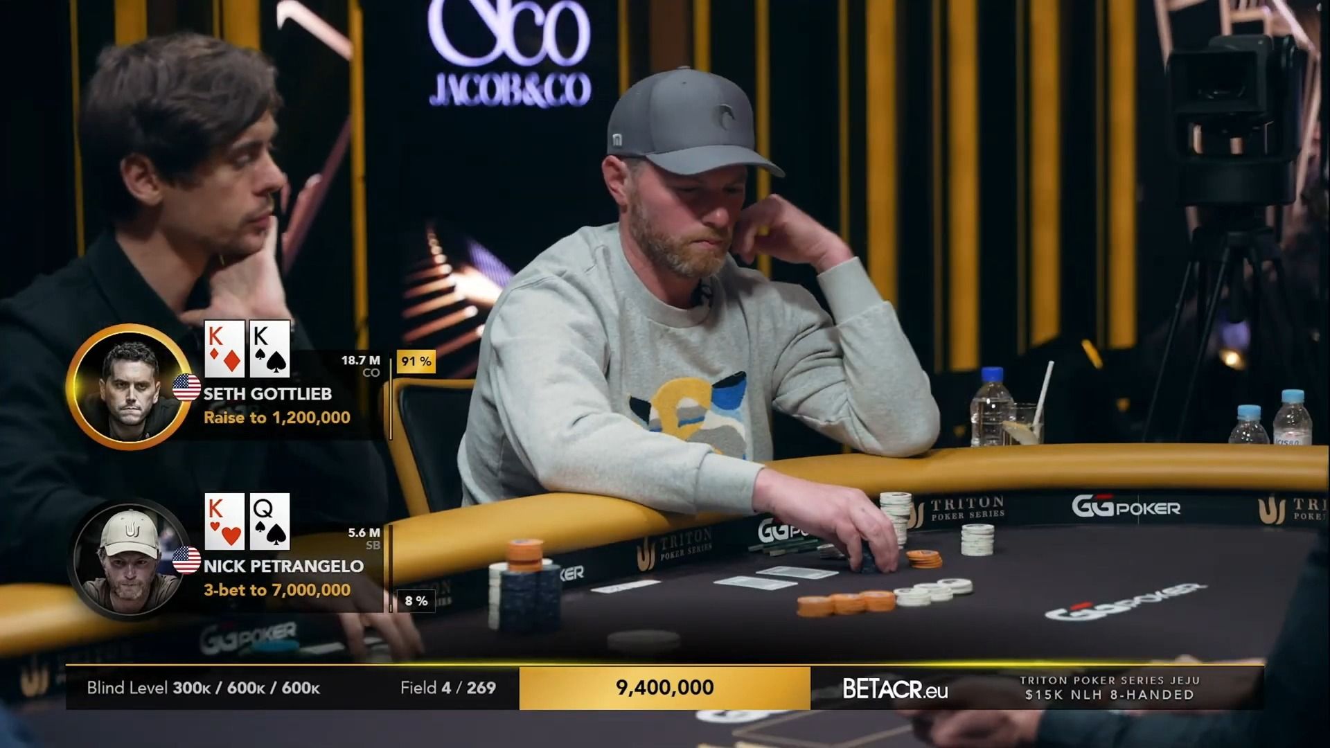 【传奇扑克】济州岛2024超级豪客赛系列#MTT15K买入day2（第16集)完结