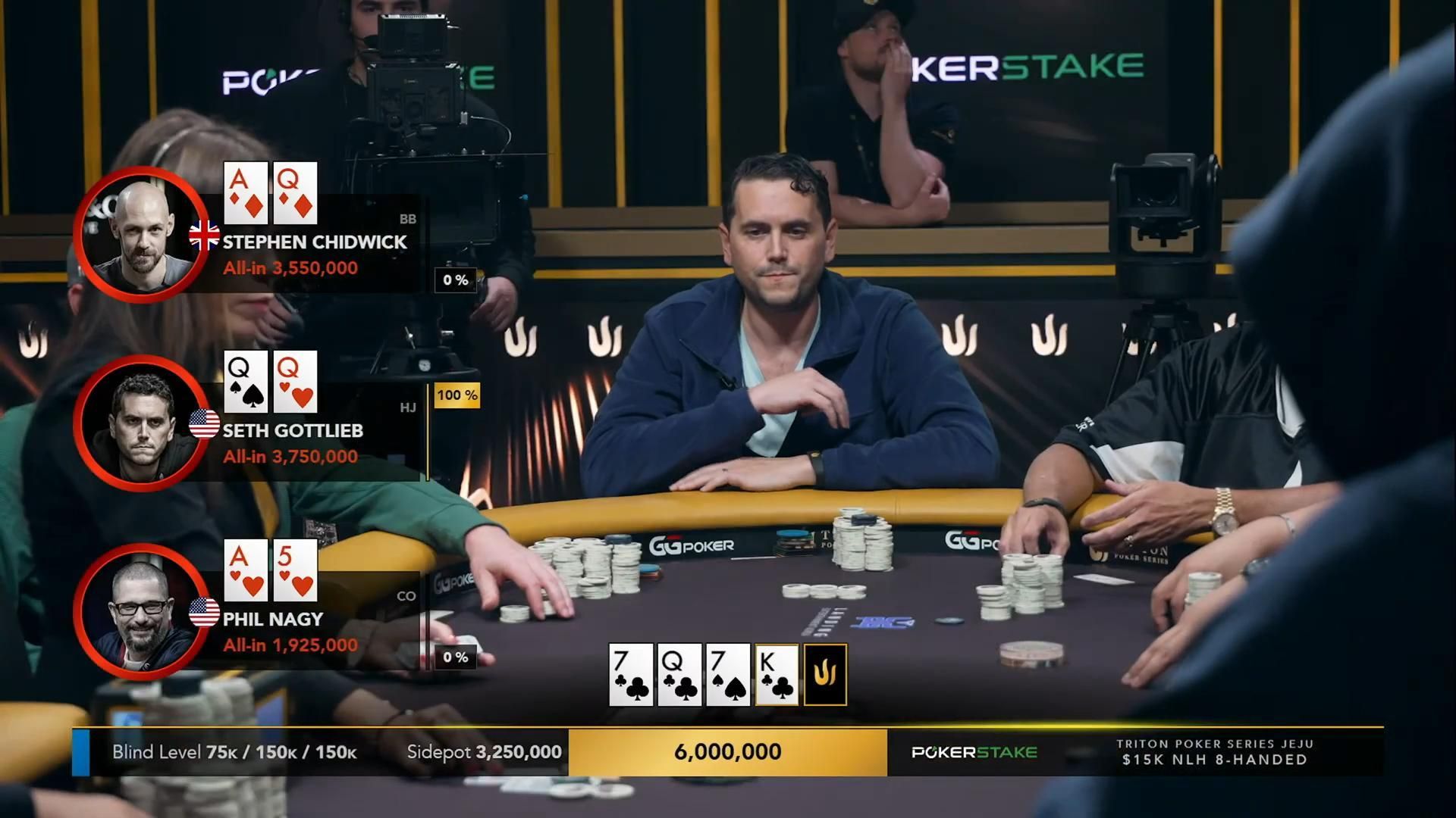 【传奇扑克】济州岛2024超级豪客赛系列#MTT15K买入day2（第13集）