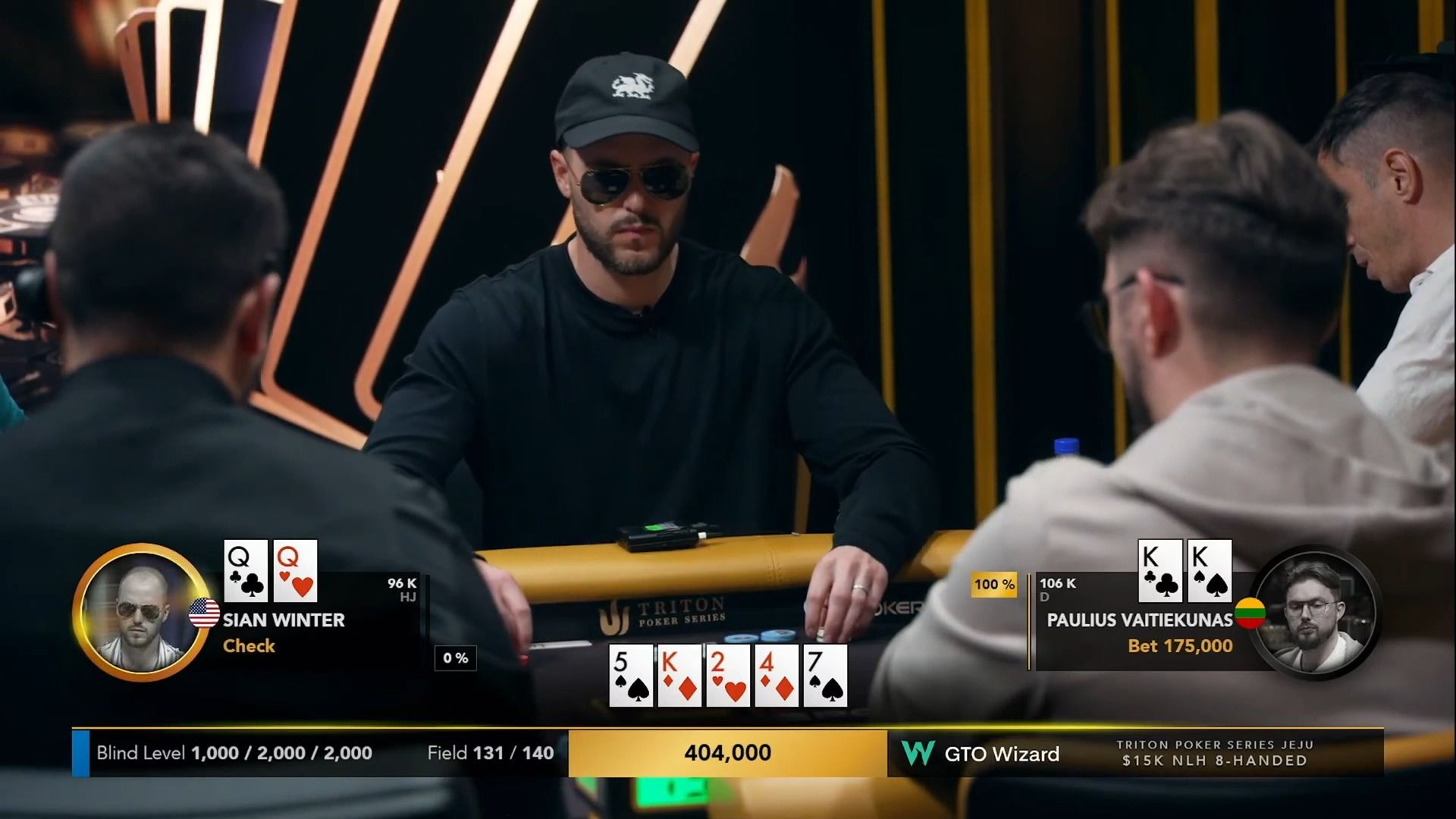 【传奇扑克】济州岛2024超级豪客赛系列#MTT15K买入day1 第二集