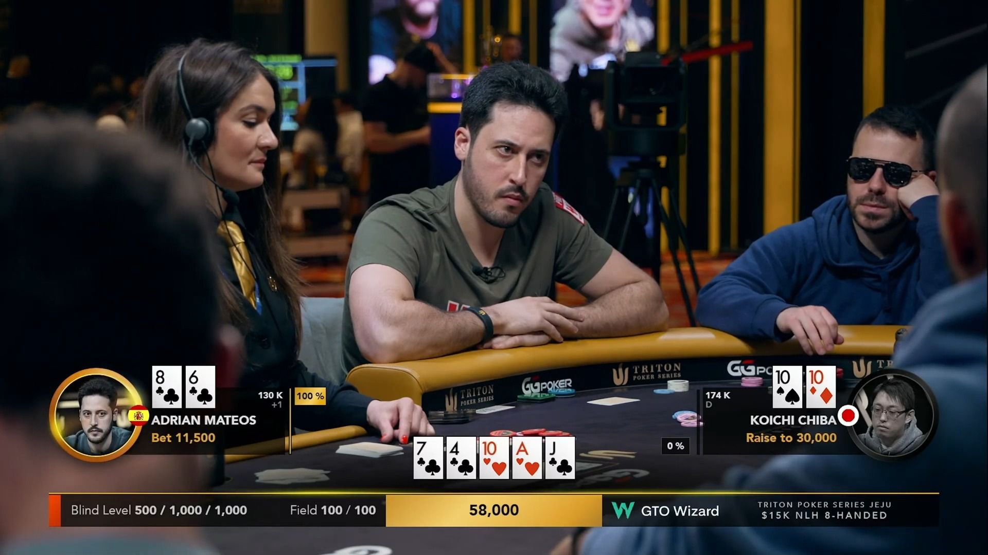 【传奇扑克】济州岛2024超级豪客赛系列#MTT15K买入day1 第一集