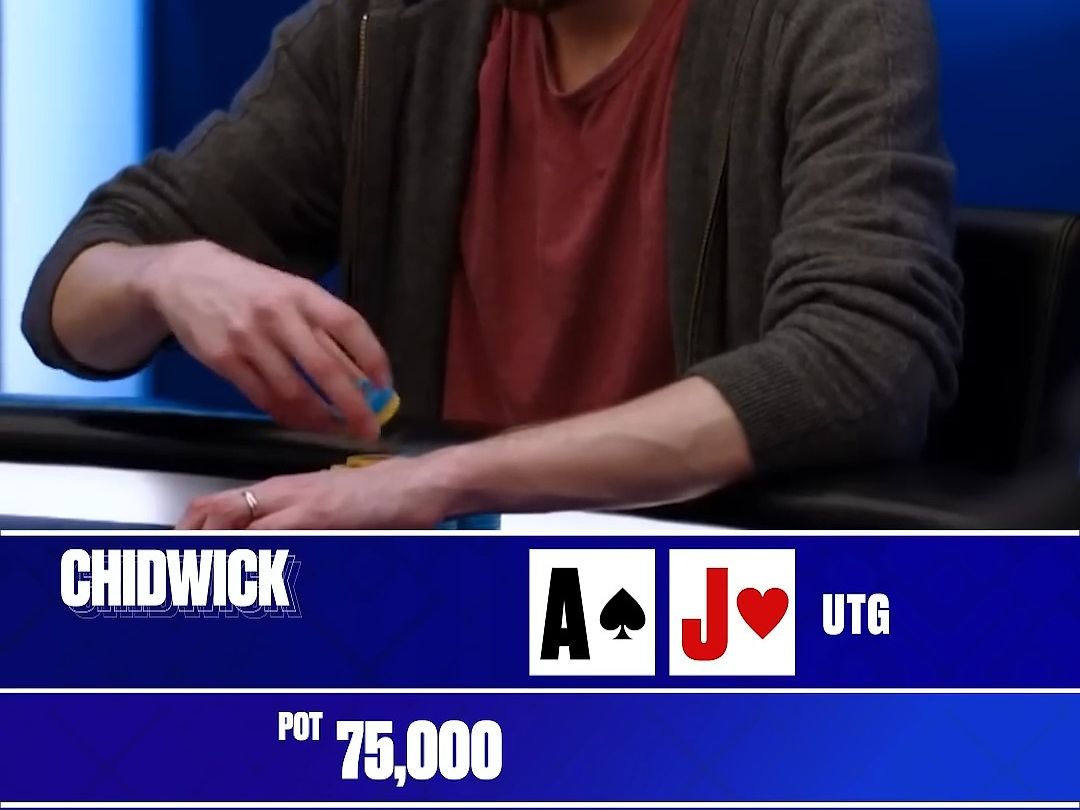 【德州扑克】He Only Had One Chip After This ！
