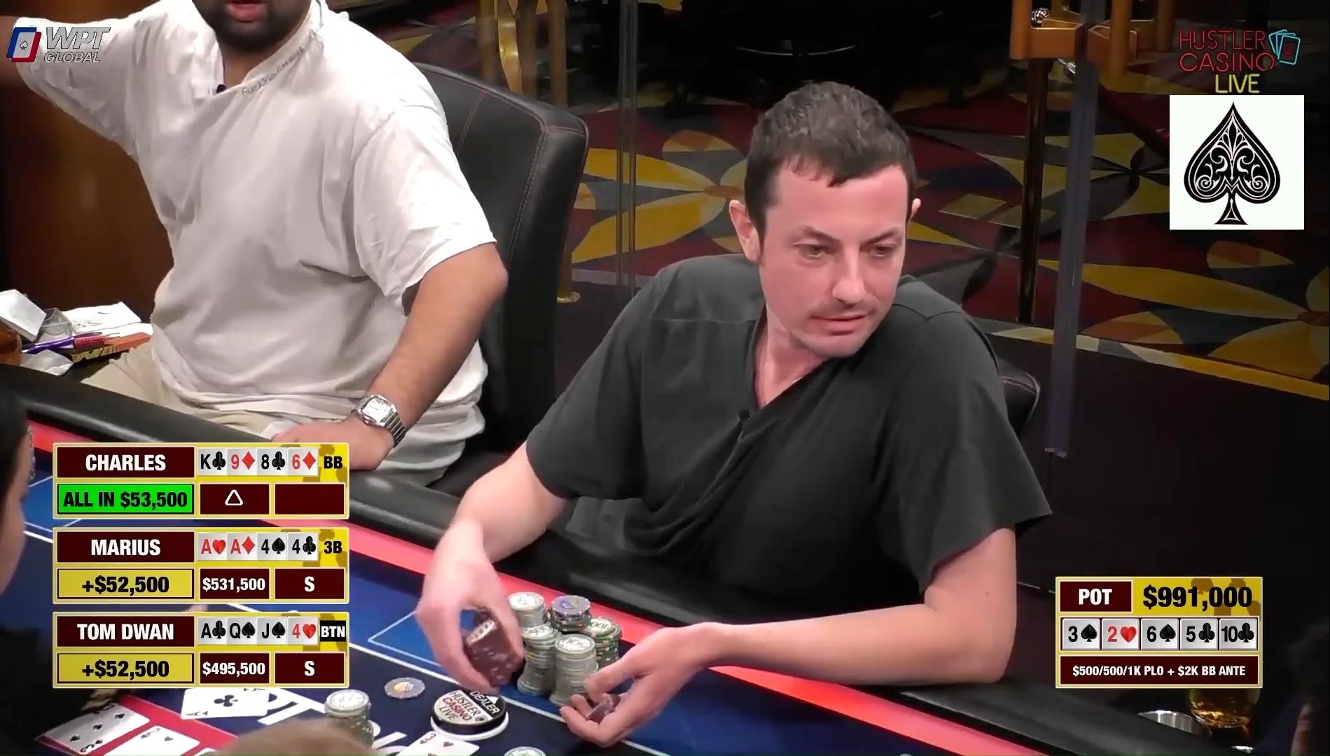 【大鹏德州扑克】2023年HCL最大彩池5-4！毒王！
