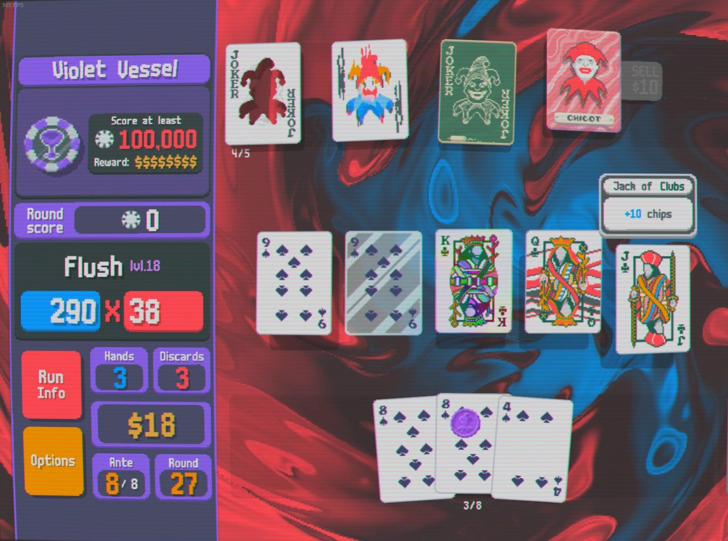 喜欢我18级的天胡flush吗
