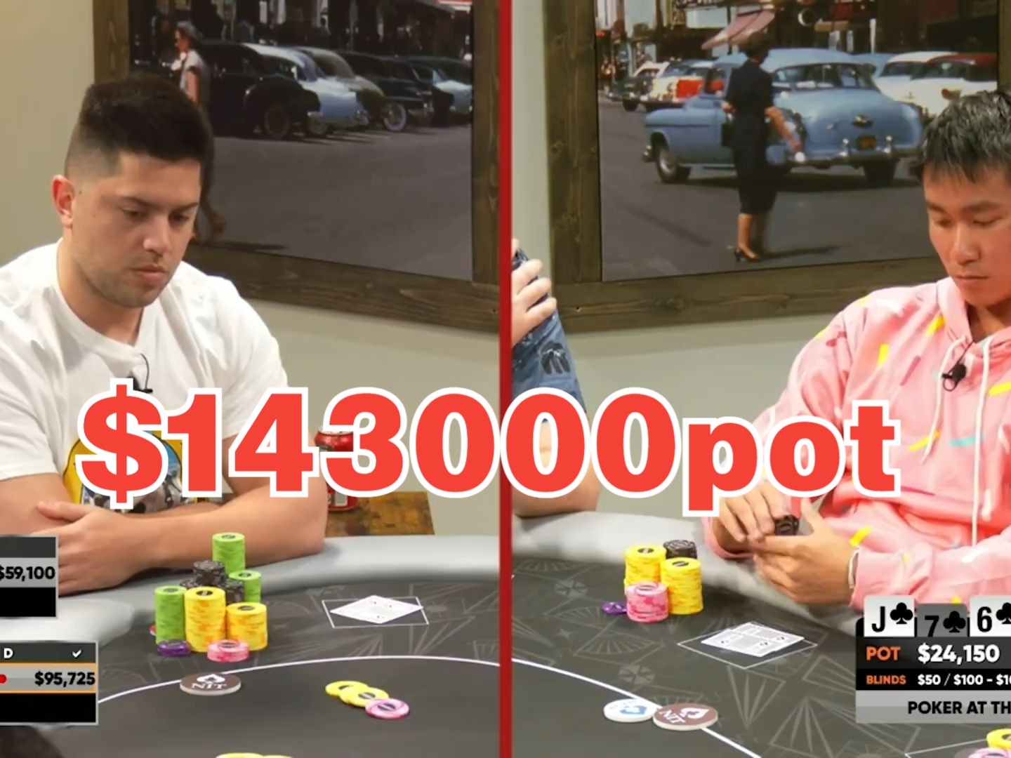 $143000底池 Rampage Poker Vlog