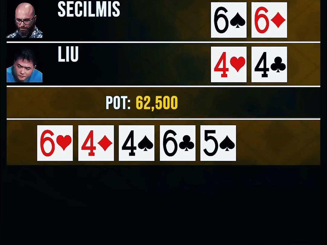 德州扑克：金刚对上金刚太冤家了