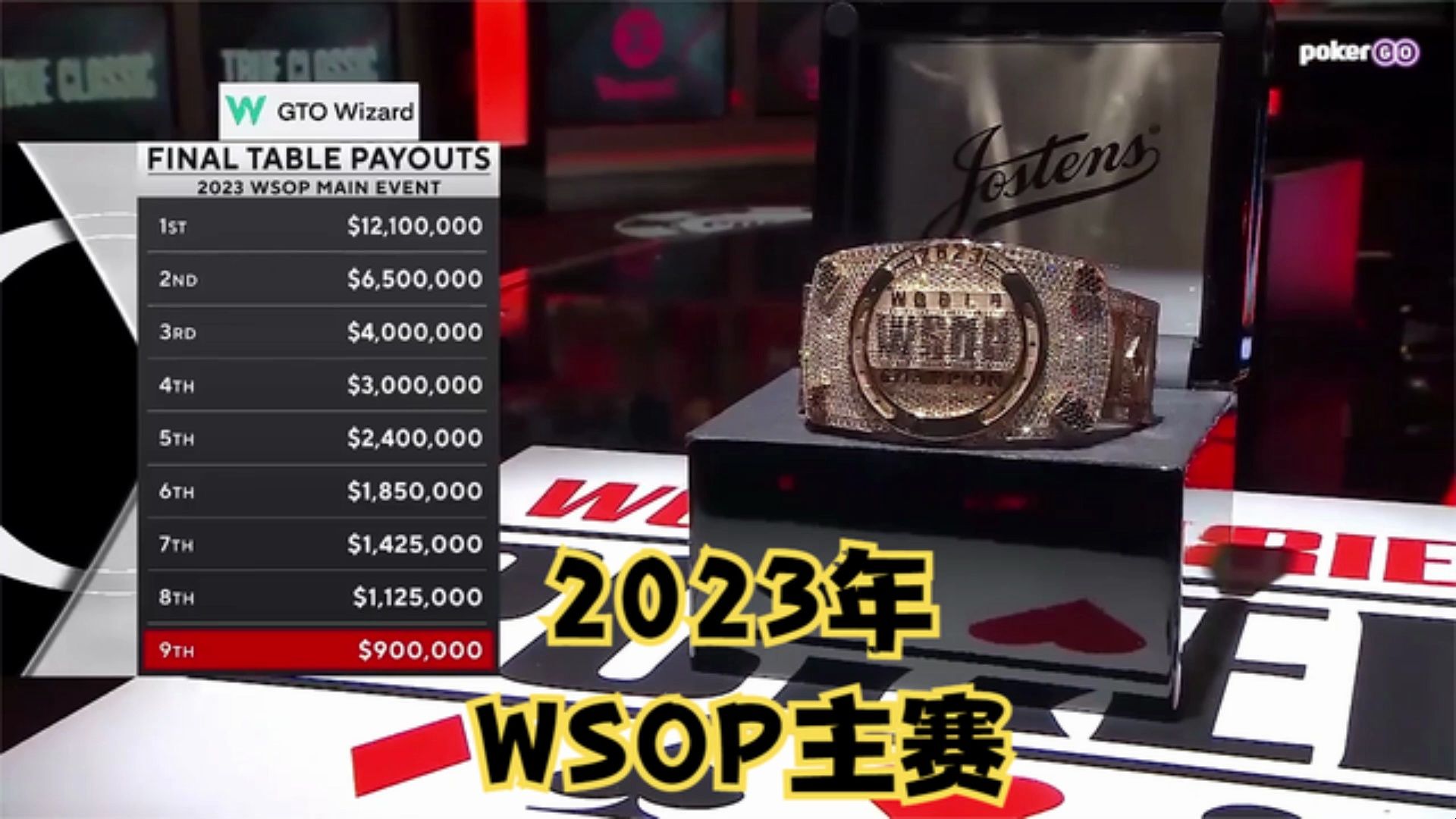 2023年WSOP主赛决赛！第一天第一场！