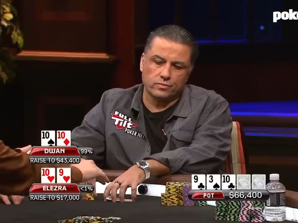 深夜德州第七季 20万美金买入 TOM DWAN上来就遇超级冤家牌