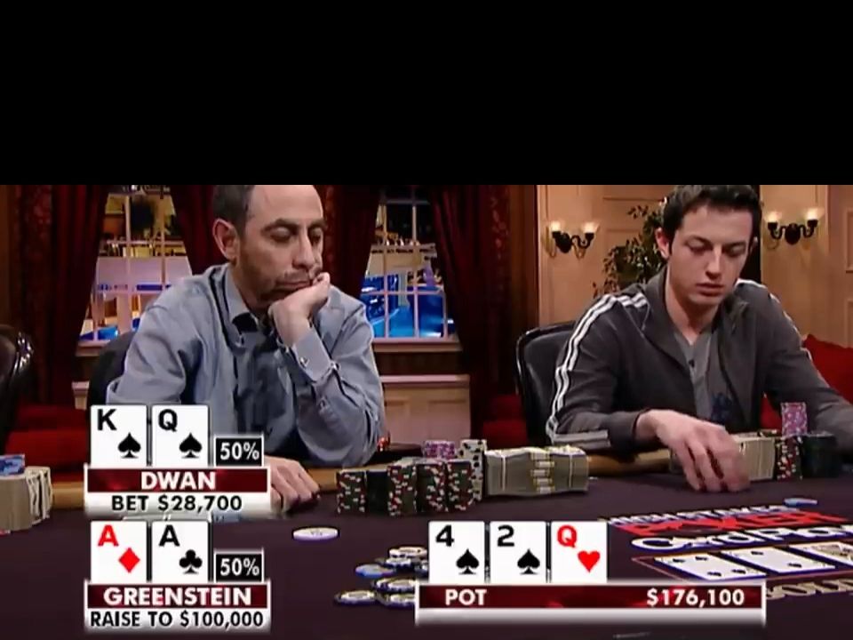 近百万美金的底池即将出现 令对手捉摸不透的高手 TOM DWAN