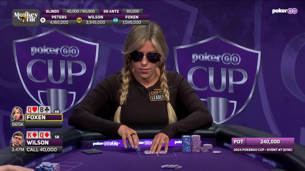 【Pokergo】世界第一女选手Foxen又进FT