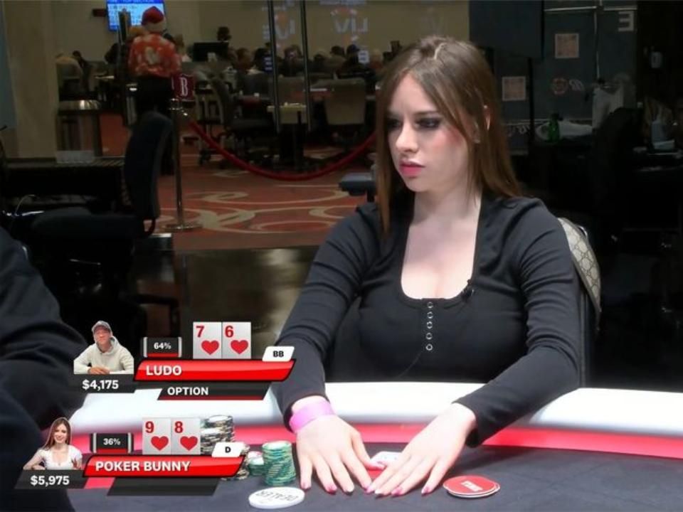 【德州扑克】POKER BUNNY征战自行车娱乐场！