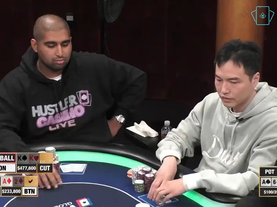 就是“干”！小臧把KK打到怀疑人生！ _ 德州扑克@Hustler Casino Live_