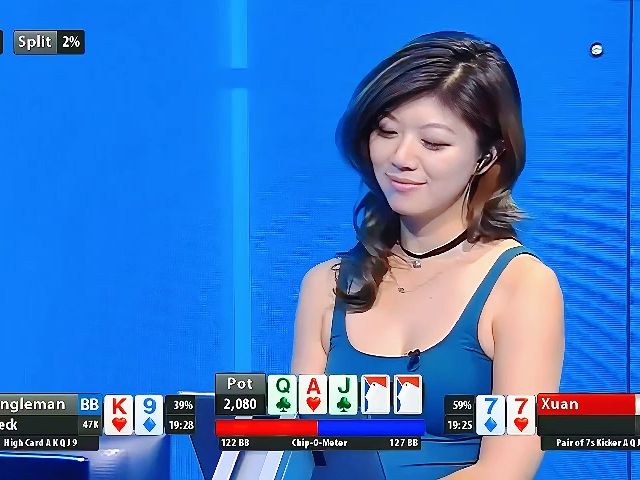 璇姐能否买上同花顺反杀野人我们拭目以待！