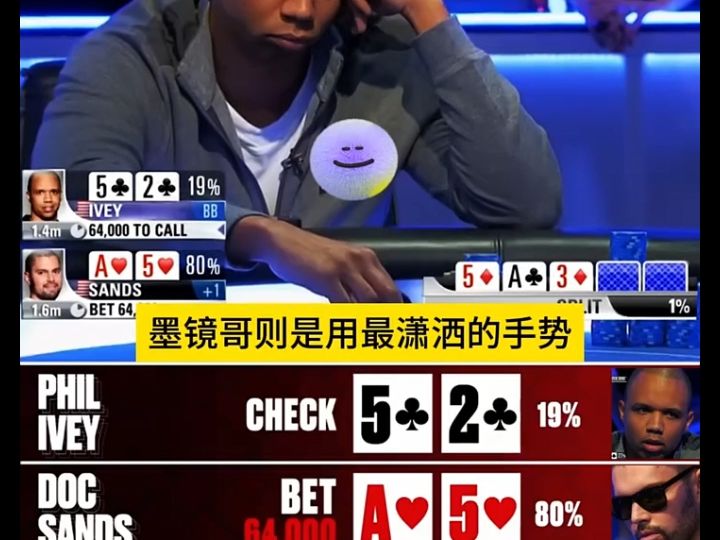 德州扑克 这一次冷面虎也不行！！