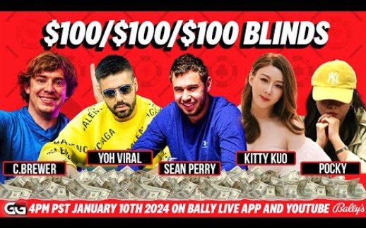 [Bally Poker Live] YoHViraL, Chris Brewer 2024.01.11